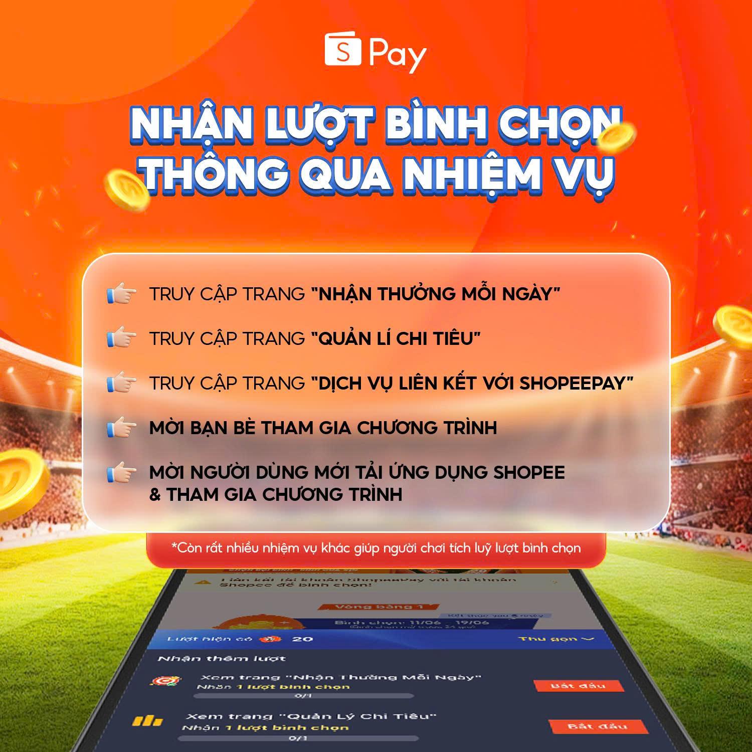 World Cup 2026: L&agrave;m sao để c&oacute; nhiều lượt b&igrave;nh chọn, &ldquo;săn&rdquo; 3 chiếc Samsung Galaxy S26 Ultra v&agrave; voucher h&agrave;ng chục triệu tr&ecirc;n ShopeePay?- Ảnh 4.