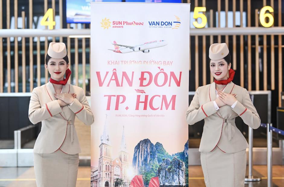 Sun PhuQuoc Airways khai trương đường bay TP.HCM - V&acirc;n Đồn, mở th&ecirc;m đặc quyền trong hệ sinh th&aacute;i Sun Group- Ảnh 5.