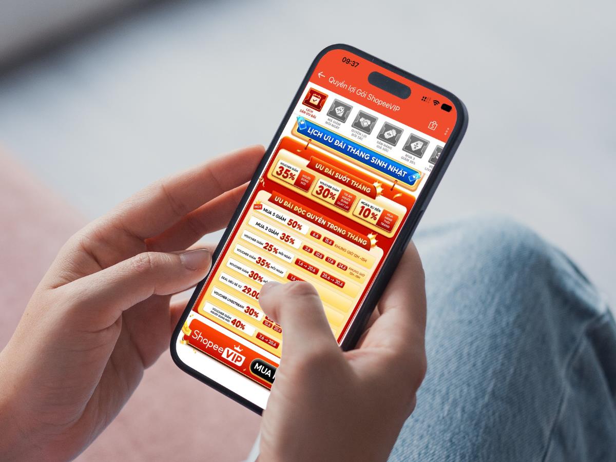 Đặt lịch xem livestream, &ldquo;săn&rdquo; loạt ưu đ&atilde;i hấp dẫn chỉ c&oacute; tại sinh nhật ShopeeVIP - Ảnh 1.