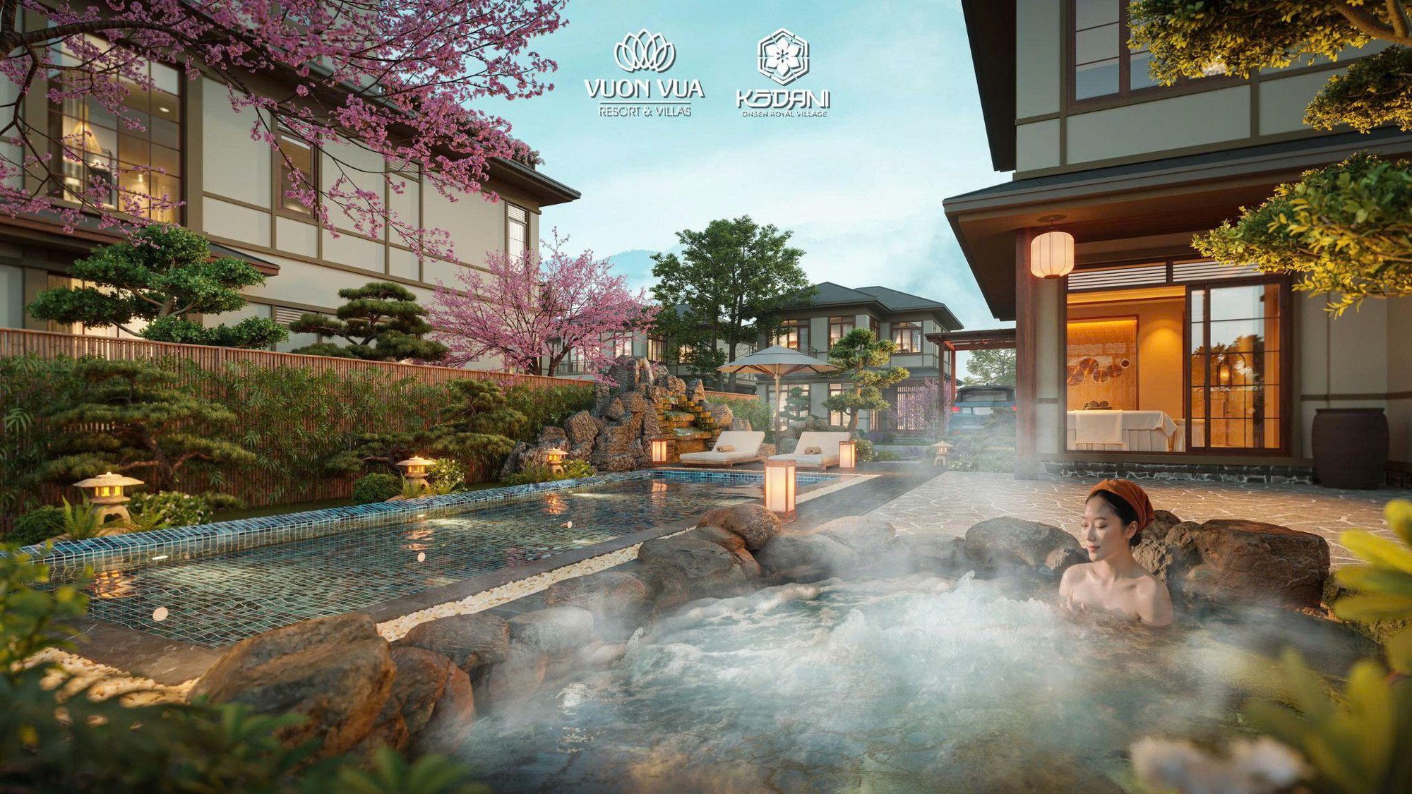 Kodani Onsen Royal Village: Khi giới th&agrave;nh đạt t&igrave;m kiếm đặc quyền sống chậm - Ảnh 1.