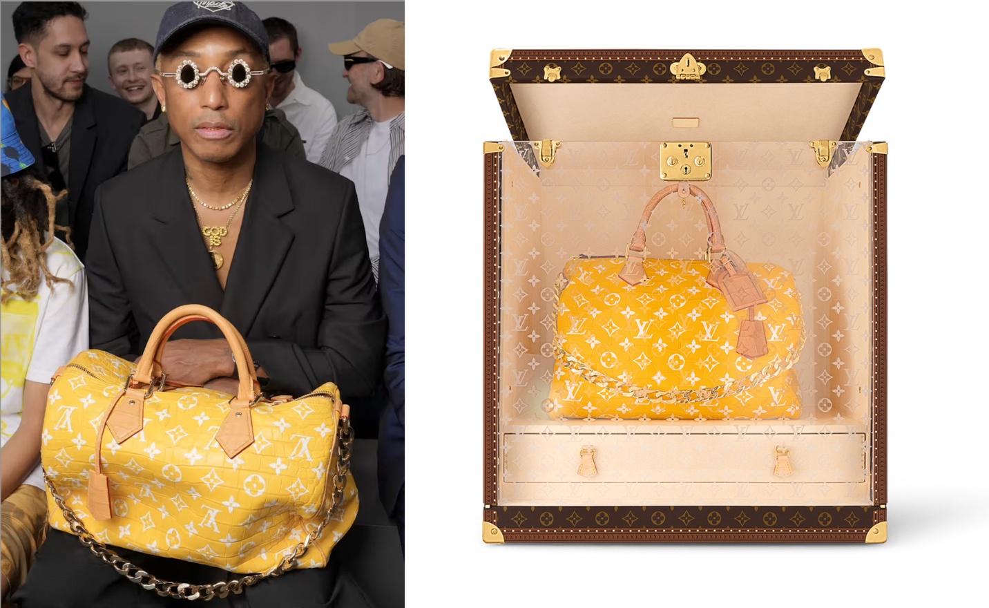 Pharrell Williams đ&atilde; &ldquo;c&aacute;ch t&acirc;n m&agrave;u sắc&rdquo; cho t&uacute;i Speedy P9 của Louis Vuitton như thế n&agrave;o? - Ảnh 7.