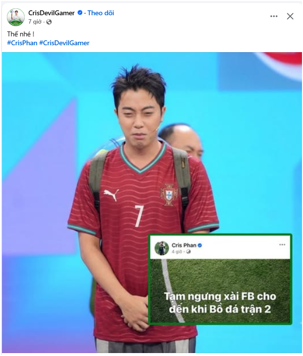 Cris Phan tuy&ecirc;n bố &ldquo;ở ẩn&rdquo; v&igrave; Cristiano Ronaldo- Ảnh 3.