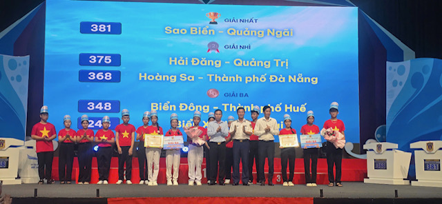 5 đội xuất sắc tranh t&agrave;i tại Chung kết khu vực Cuộc thi &ldquo;Em y&ecirc;u biển, đảo qu&ecirc; hương&rdquo; - Ảnh 7.
