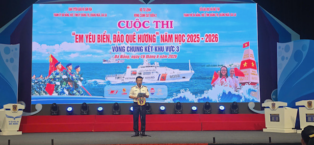 5 đội xuất sắc tranh t&agrave;i tại Chung kết khu vực Cuộc thi &ldquo;Em y&ecirc;u biển, đảo qu&ecirc; hương&rdquo; - Ảnh 2.