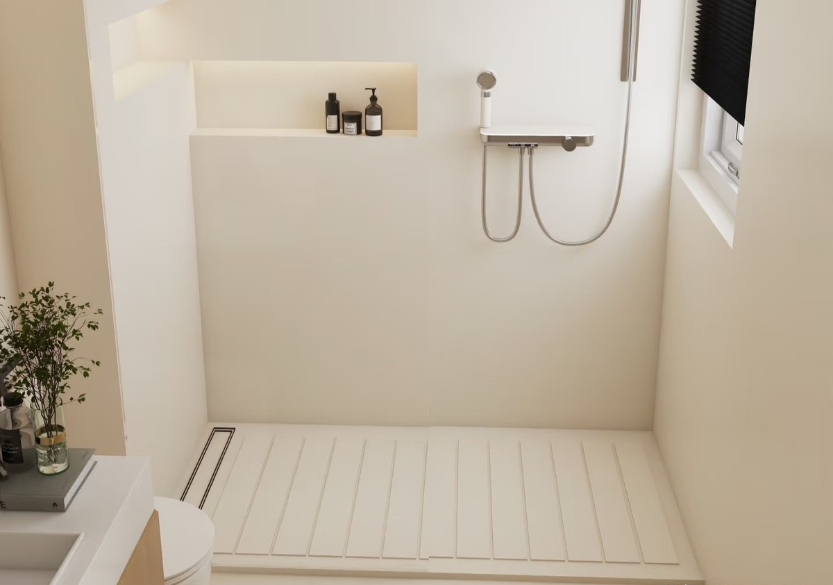 Cửa kính phòng tắm đang dần lỗi thời? 3 giải pháp được nhiều gia chủ trẻ lựa chọn vì đẹp hơn, dễ vệ sinh hơn - Ảnh 5.