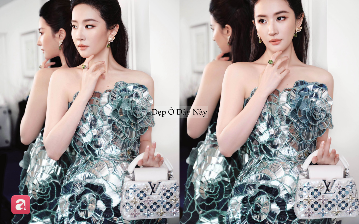 Đẳng cấp của Lưu Diệc Phi: Chỉ vài bức ảnh hậu trường cũng khiến nhãn hàng "mát mày mát mặt" - Ảnh 4.