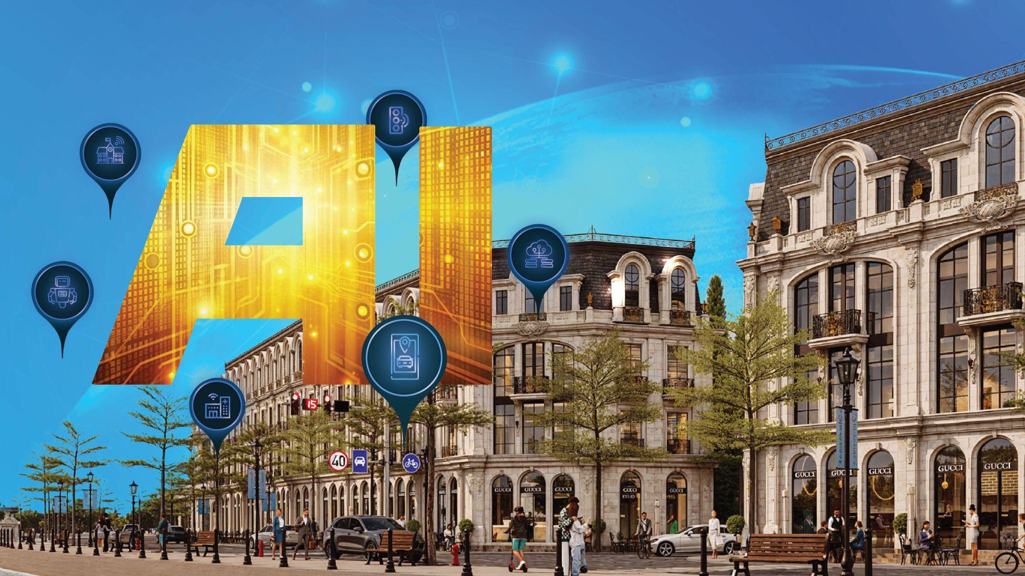Sunshine Group ti&ecirc;n phong đưa AI, Robot v&agrave;o nh&agrave; phố thương mại, tối ưu doanh thu với m&ocirc; h&igrave;nh shophouse th&ocirc;ng minh- Ảnh 1.