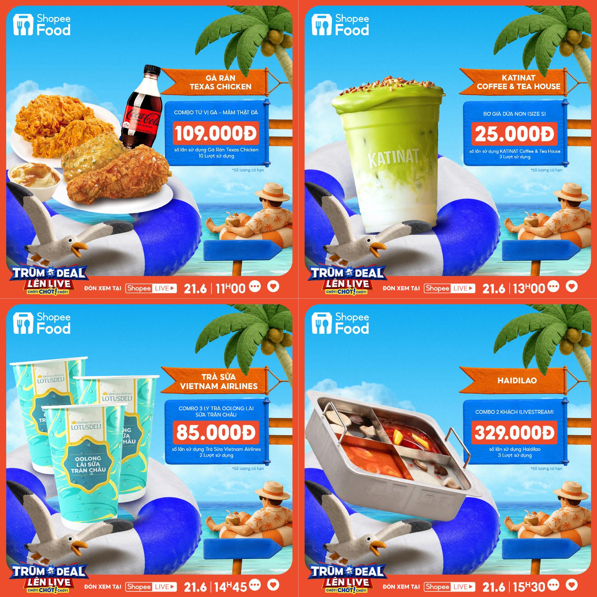 L&ecirc;n chuyến xe m&ugrave;a h&egrave; ng&agrave;y 21/6 c&ugrave;ng ShopeeFood, đặt lịch chốt deal ăn ngon cả tuần- Ảnh 2.