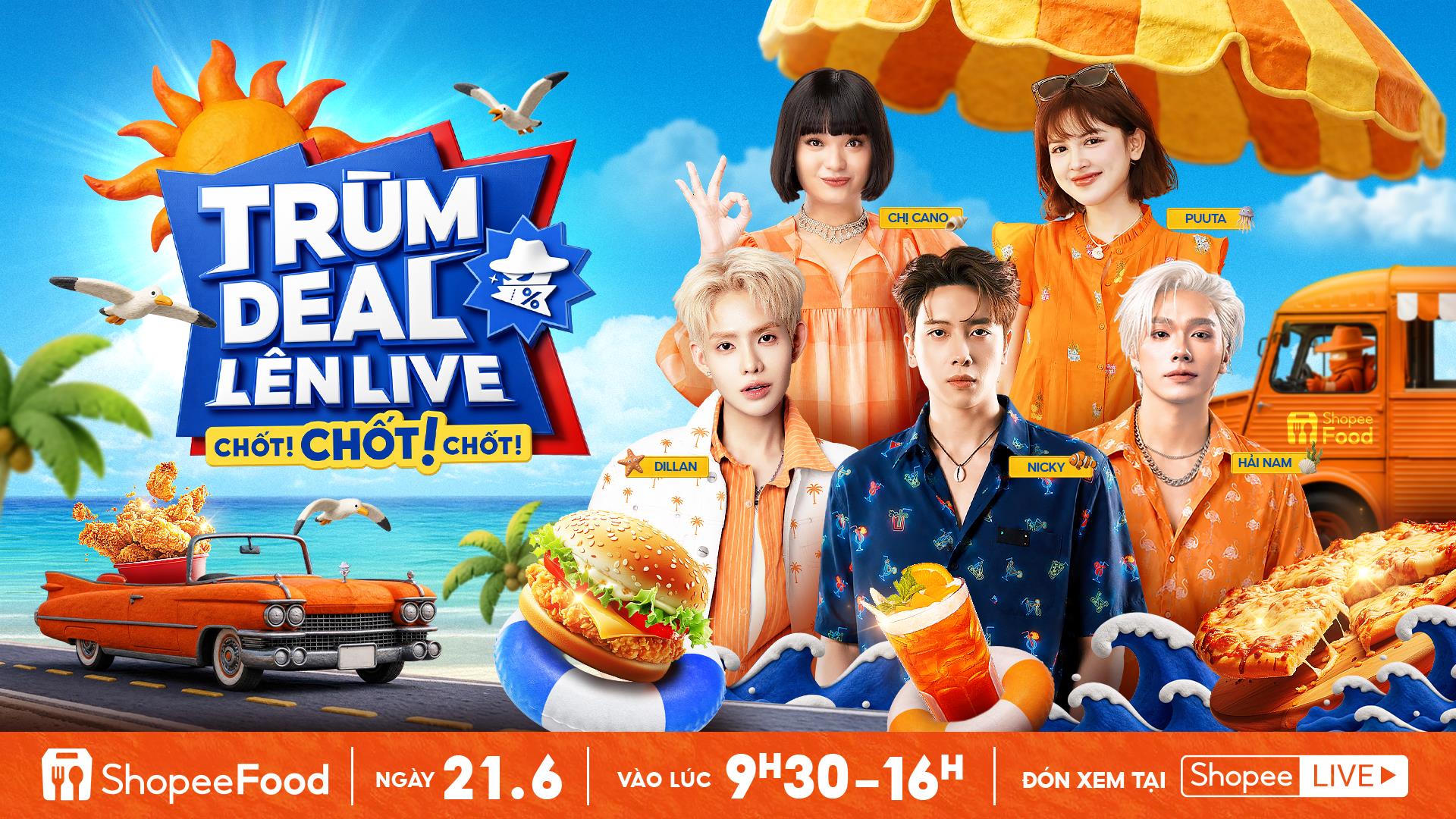 L&ecirc;n chuyến xe m&ugrave;a h&egrave; ng&agrave;y 21/6 c&ugrave;ng ShopeeFood, đặt lịch chốt deal ăn ngon cả tuần- Ảnh 3.
