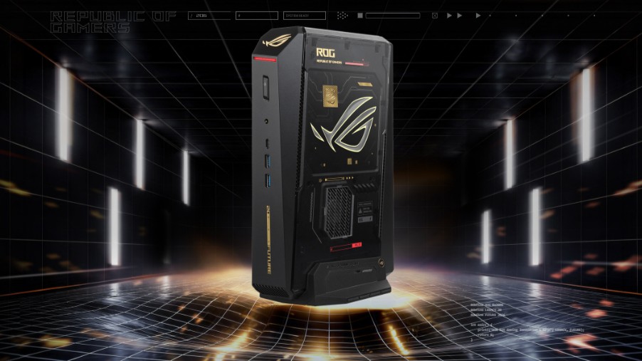 ASUS ra mắt ROG NUC 16 Edition 20: Máy tính mini kỷ niệm 20 năm ROG với GPU RTX 5090- Ảnh 1. ASUS ra mắt ROG NUC 16 Edition 20: Máy tính mini kỷ niệm 20 năm ROG với GPU RTX 5090- Ảnh 1.