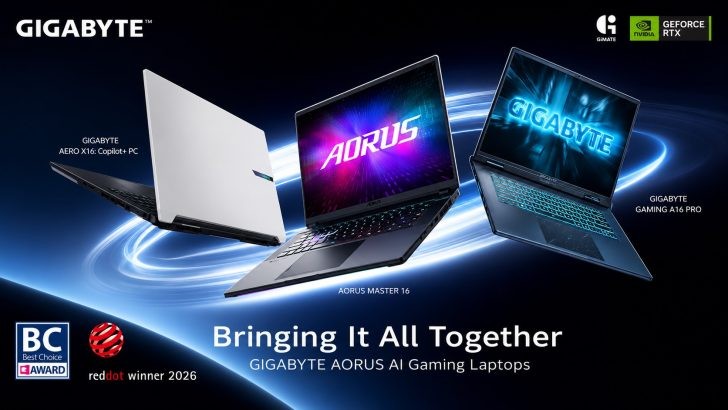 GIGABYTE ra mắt laptop chơi game tích hợp trợ lý AI GiMATE tại Computex 2026- Ảnh 1. GIGABYTE ra mắt laptop chơi game tích hợp trợ lý AI GiMATE tại Computex 2026- Ảnh 1.