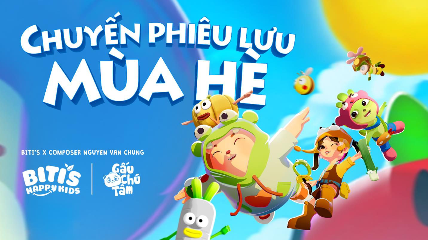 Biti&rsquo;s Kids kết hợp c&ugrave;ng NS Nguyễn Văn Chung ra mắt phim hoạt h&igrave;nh &acirc;m nhạc m&ugrave;a h&egrave;- Ảnh 1.