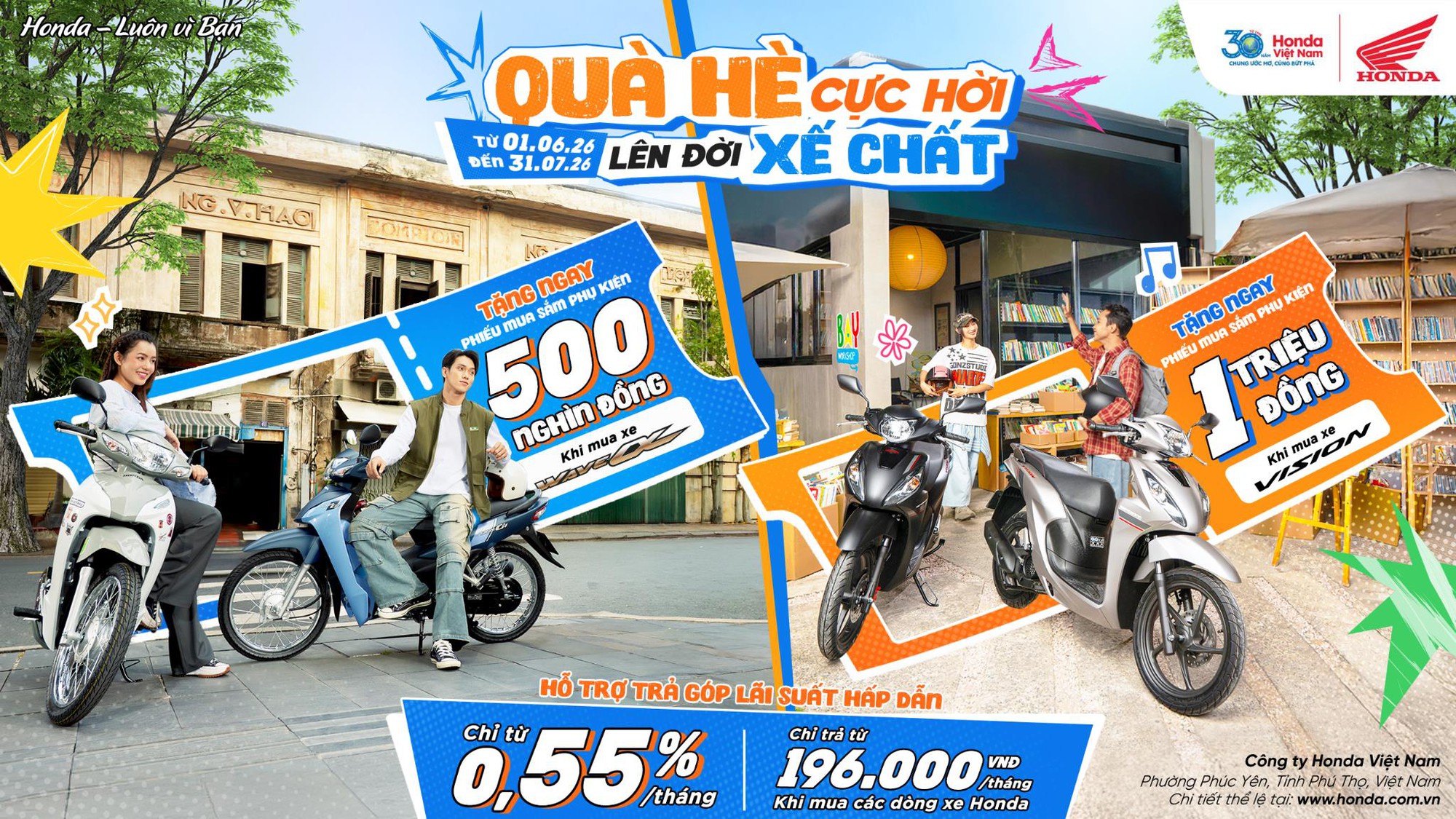 Ch&agrave;o h&egrave; rực rỡ với ưu đ&atilde;i hấp dẫn từ chương tr&igrave;nh khuyến mại &ldquo;Qu&agrave; h&egrave; cực hời - L&ecirc;n đời xế chất&rdquo; - Ảnh 1.