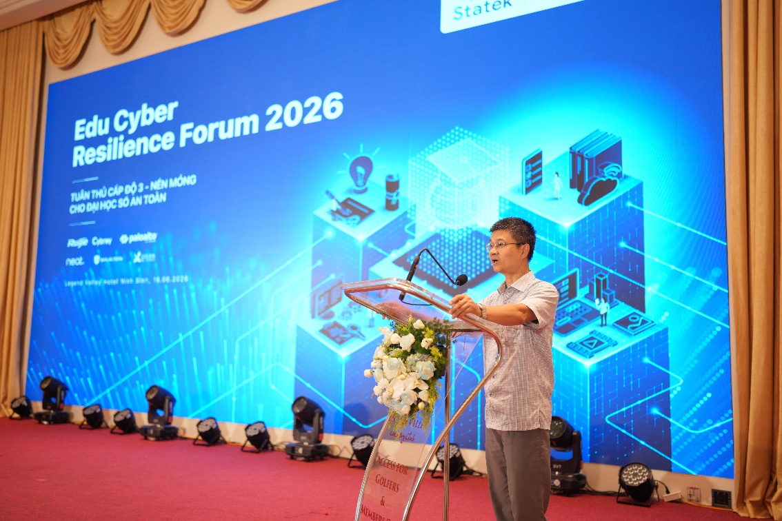 Edu Cyber Resilience Forum 2026: Statek đồng hành cùng các trường đại học xây dựng nền móng số an toàn từ chuẩn an toàn thông tin cấp độ 3 - Ảnh 2.