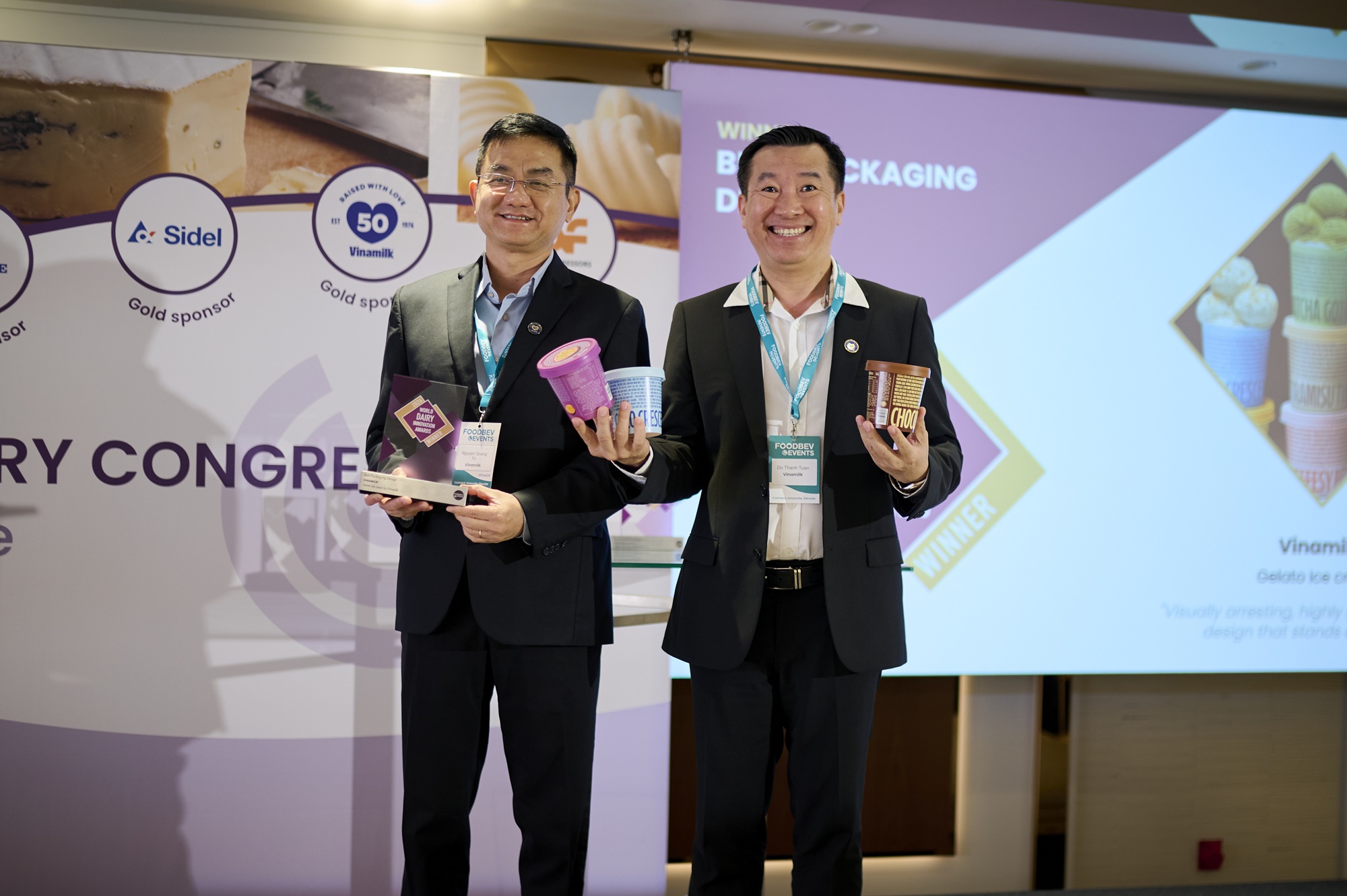 Vinamilk so&aacute;n ng&ocirc;i 5 hạng mục tại giải thưởng đổi mới s&aacute;ng tạo ng&agrave;nh sữa to&agrave;n cầu 2026 - Ảnh 2.
