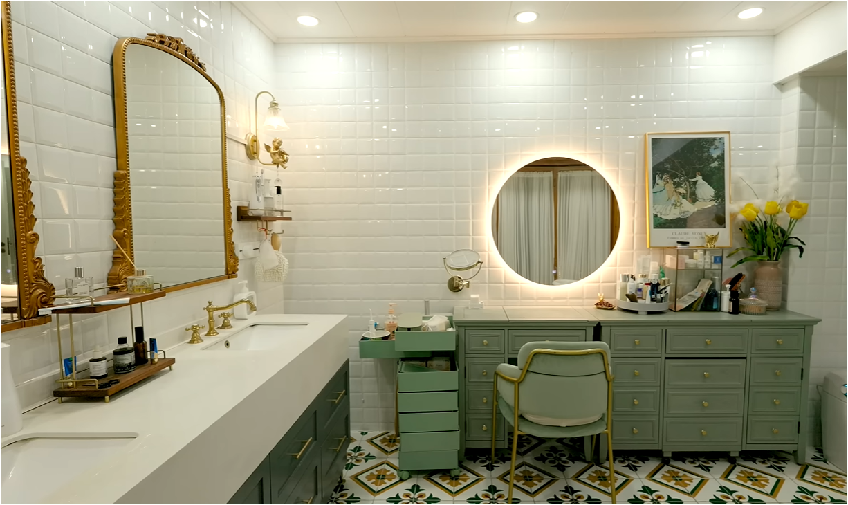 Bên trong biệt thự cổ 300m2 giữa rừng của nữ TikToker 3 triệu follower - Ảnh 22.
