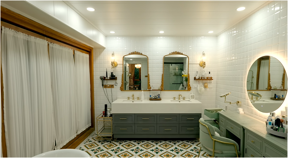 Bên trong biệt thự cổ 300m2 giữa rừng của nữ TikToker 3 triệu follower - Ảnh 21.
