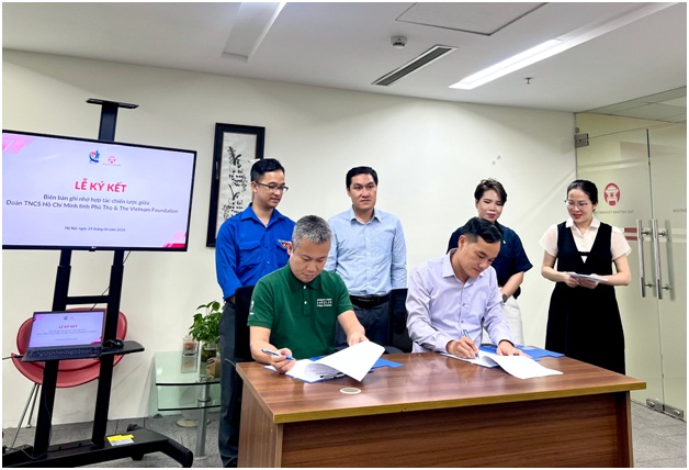 Tỉnh đo&agrave;n Ph&uacute; Thọ v&agrave; Vietnam Foundation hợp t&aacute;c n&acirc;ng cao năng lực số, th&uacute;c đẩy an to&agrave;n Internet cho thanh ni&ecirc;n - Ảnh 1.