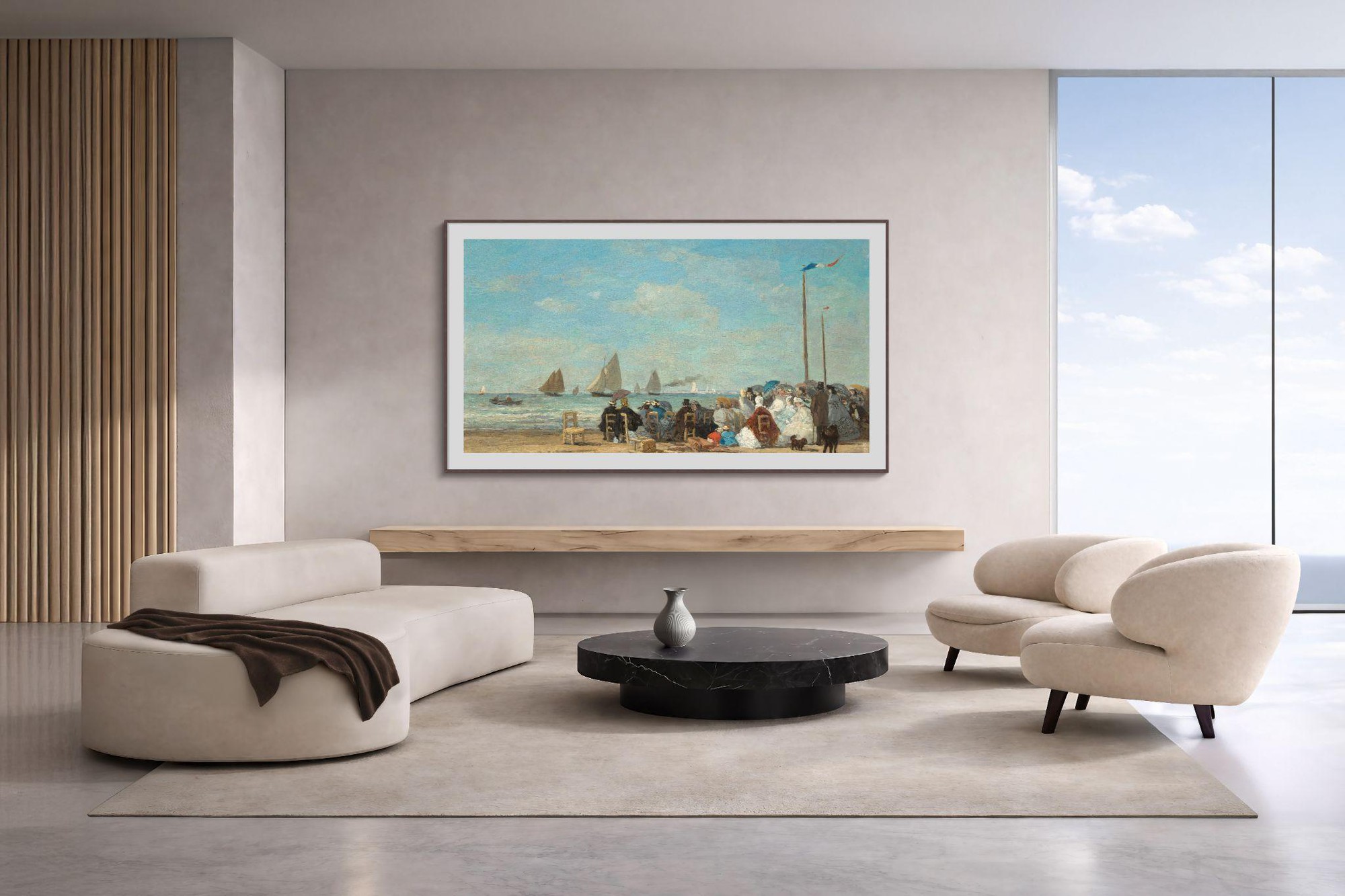 Thổi nghệ thuật v&agrave;o kh&ocirc;ng gian sống trong kỷ nguy&ecirc;n số c&ugrave;ng TV Samsung The Frame- Ảnh 1.