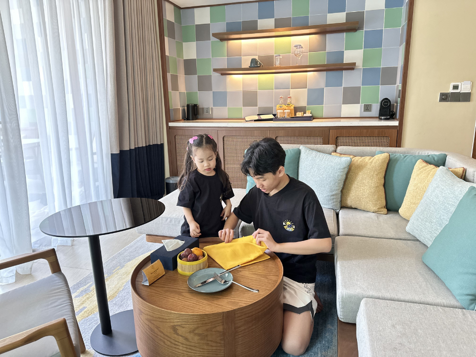 Chặng kết Cha Con Vạn Dặm mùa 2 đầy tiếng cười tại voco Quang Binh Resort - Ảnh 3.