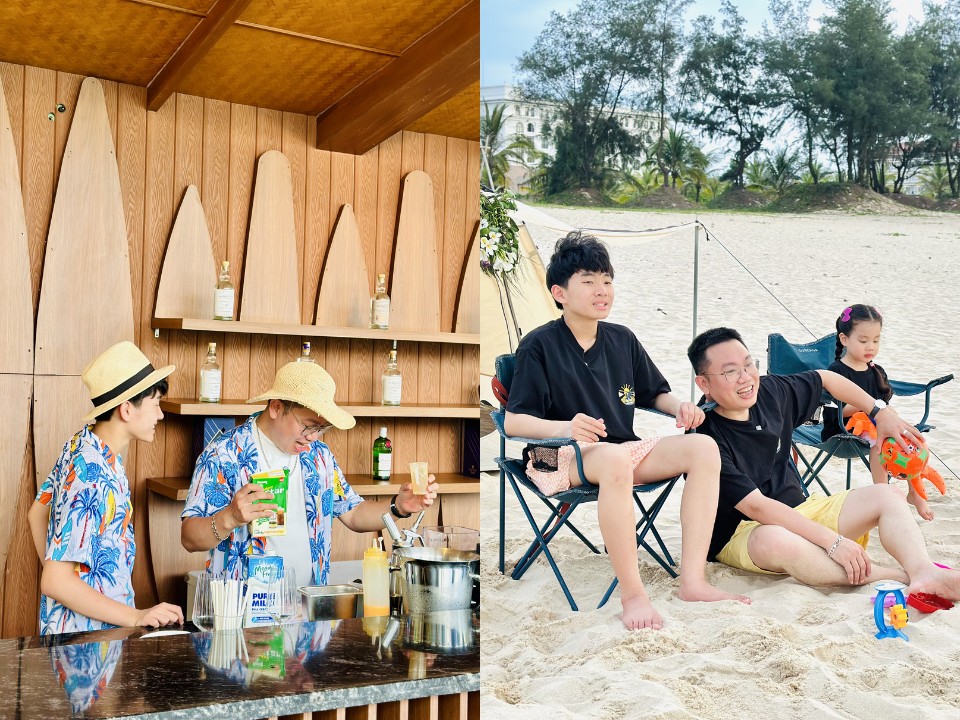 Chặng kết Cha Con Vạn Dặm mùa 2 đầy tiếng cười tại voco Quang Binh Resort - Ảnh 4.