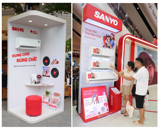 "Tọa độ giải nóng" thu hút người trẻ check-in: SANYO đang trẻ hóa thương hiệu như thế nào?- Ảnh 5.
