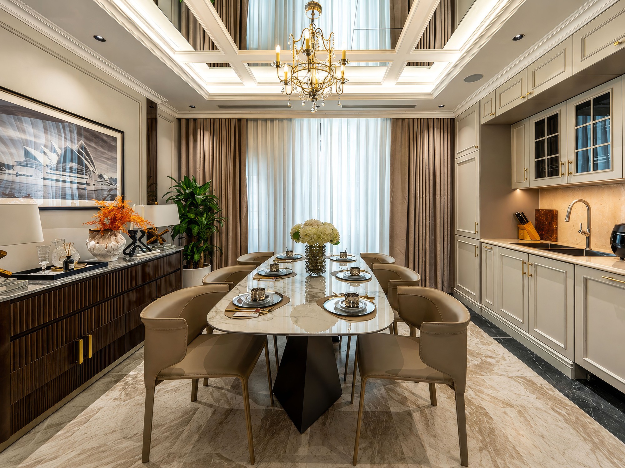 Mục sở thị nh&agrave; phố ch&acirc;u &Acirc;u Noble Palace Tay Thang Long WorldHotels Residences- Ảnh 7.