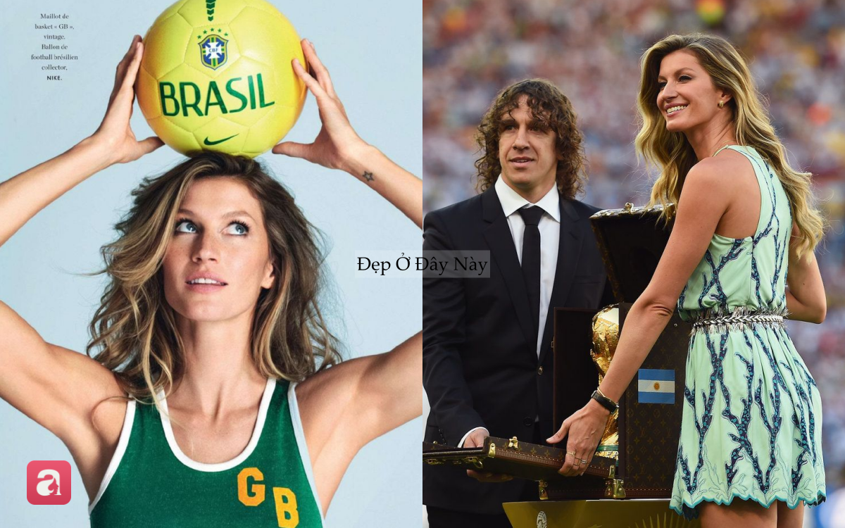 N&agrave;ng si&ecirc;u mẫu từng biến thảm cỏ World Cup th&agrave;nh s&agrave;n diễn thời trang- Ảnh 1.