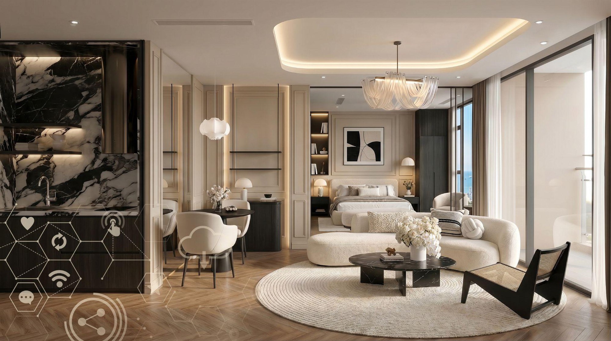 BĐS Vũng T&agrave;u tăng nhiệt với tổ hợp biển của Sunshine Group: Gi&aacute; từ 1,99 tỷ/căn, đ&atilde; full nội thất 5 sao - Ảnh 2.