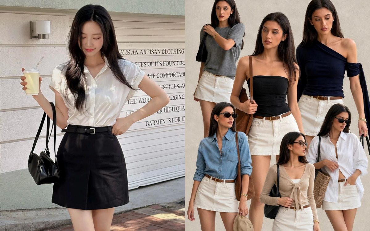 4 kiểu ch&acirc;n v&aacute;y chữ A kh&ocirc;ng bao giờ lỗi mốt m&agrave; hội m&ecirc; style "old money" đặc biệt y&ecirc;u th&iacute;ch - Ảnh 1.
