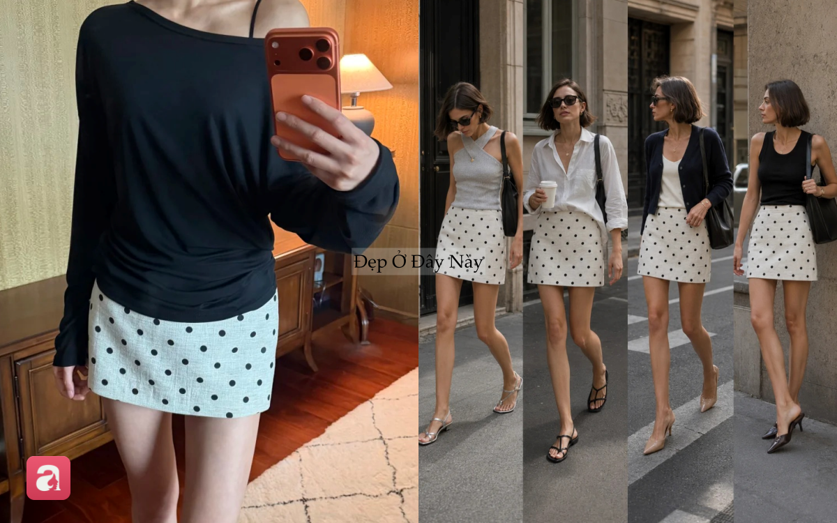 4 kiểu ch&acirc;n v&aacute;y chữ A kh&ocirc;ng bao giờ lỗi mốt m&agrave; hội m&ecirc; style "old money" đặc biệt y&ecirc;u th&iacute;ch - Ảnh 3.