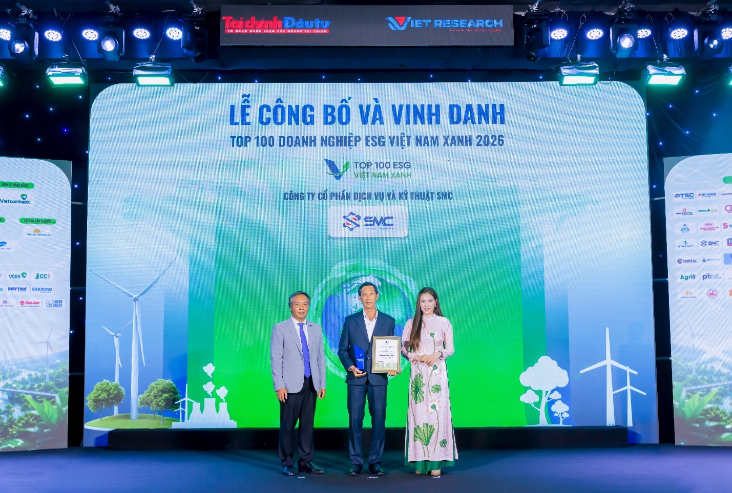 SMC được vinh danh ESG100 2026: Dấu ấn cho h&agrave;nh tr&igrave;nh ph&aacute;t triển bền vững - Ảnh 1.