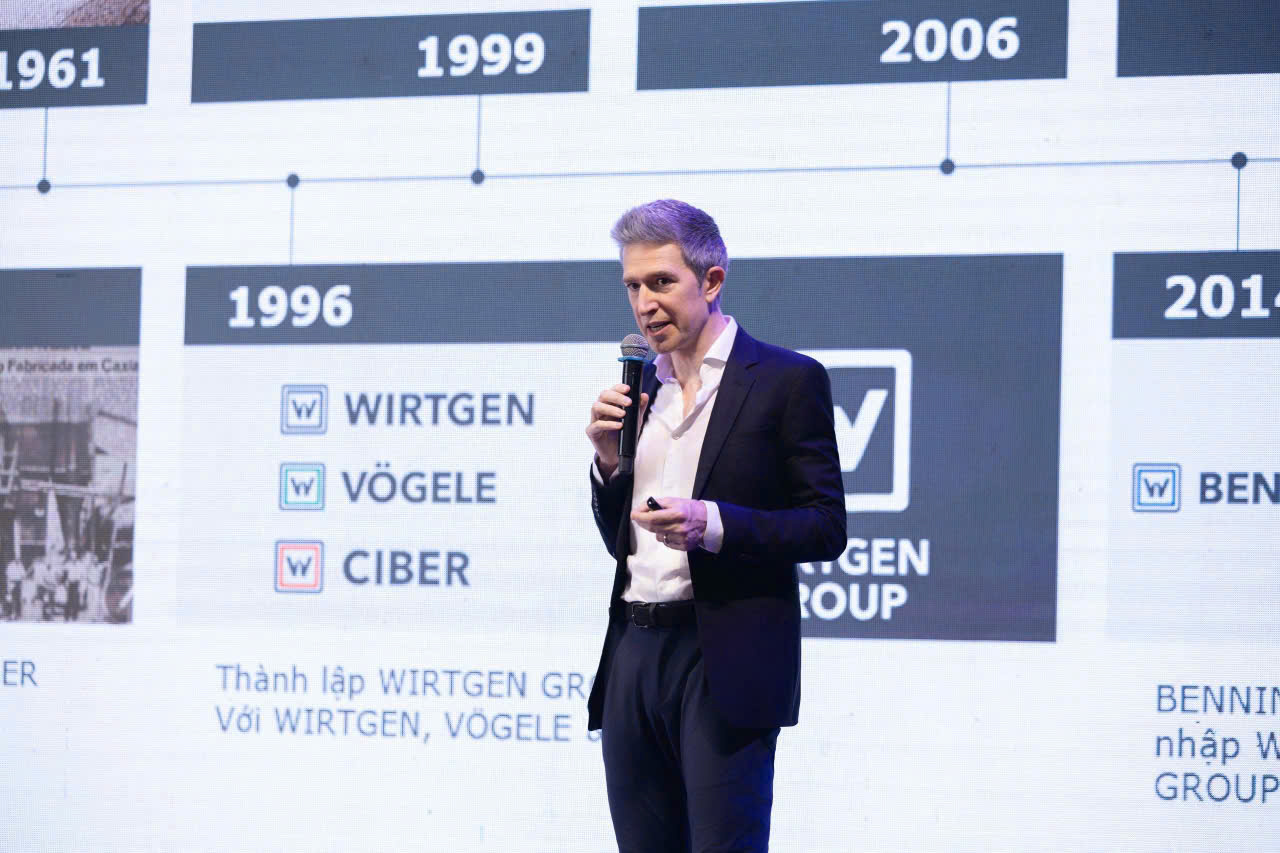 B&igrave;nh Minh ra mắt 3 d&ograve;ng m&aacute;y c&ocirc;ng nghệ mới từ WIRTGEN GROUP - Ảnh 2.