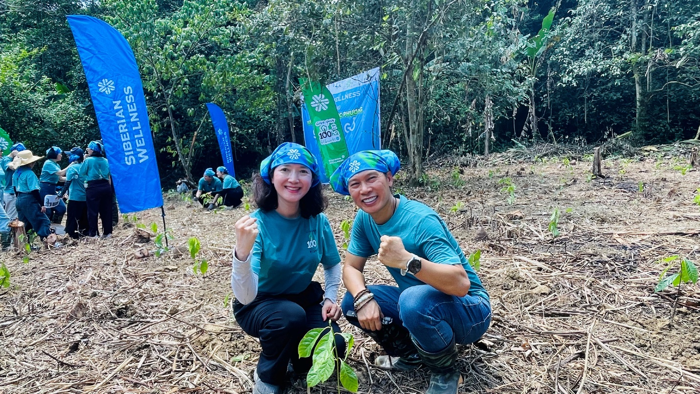 Từ những mầm xanh tại C&uacute;c Phương đến h&agrave;nh tr&igrave;nh lan tỏa lối sống xanh của Siberian Wellness - Ảnh 2.