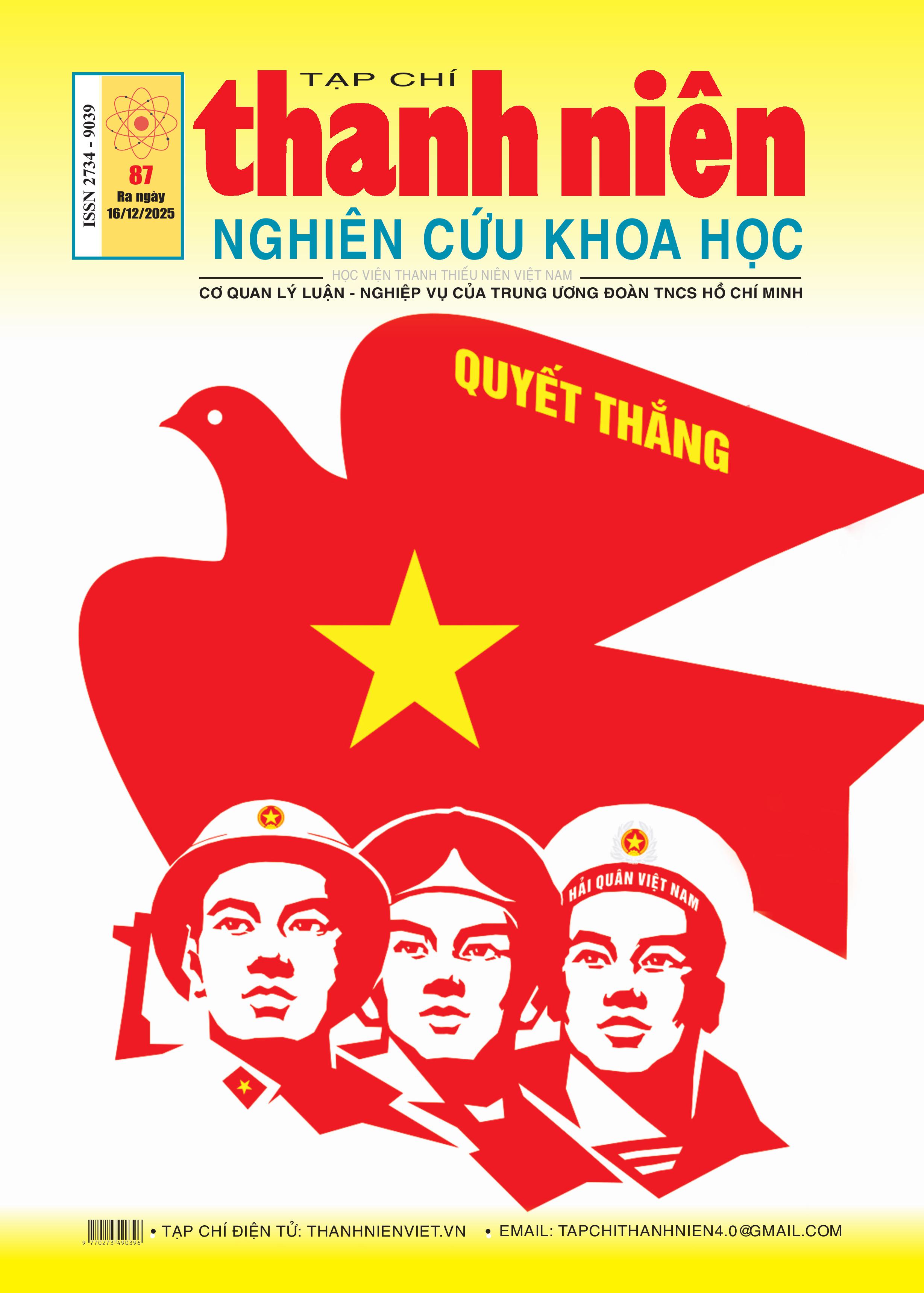 Tạp chí Thanh niên Nghiên cứu Khoa học - số 87