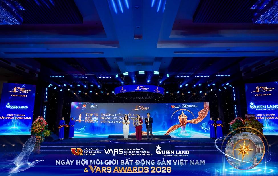 QueenLand Group thắng lớn tại VARS Awards 2026- Ảnh 1.