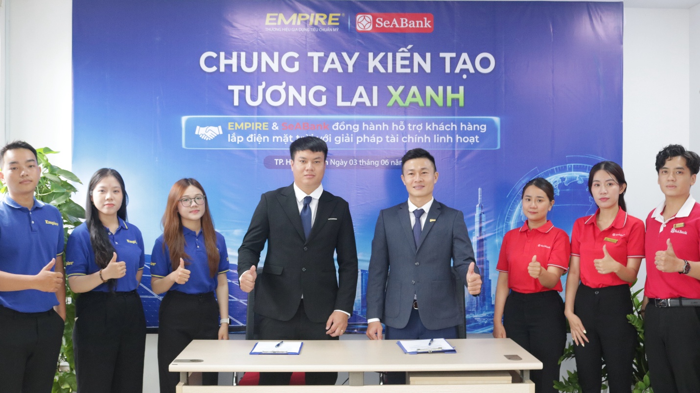 Empire & SeABank k&yacute; kết hợp t&aacute;c gi&uacute;p mọi gia đ&igrave;nh tiếp cận điện mặt trời - Ảnh 1.