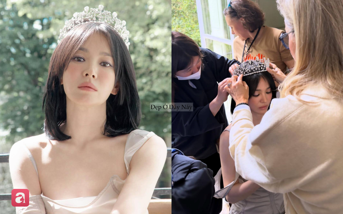 Chiếc vương miện hơn 100 tuổi của Song Hye Kyo v&agrave; m&agrave;n đụng độ bất ngờ với Anne Hathaway- Ảnh 3.