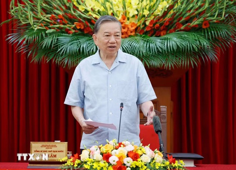 Tổng B&iacute; thư, Chủ tịch nước T&ocirc; L&acirc;m: X&acirc;y dựng năng lực tự chủ s&aacute;ng tạo v&agrave; khả năng tự th&iacute;ch ứng của quốc gia- Ảnh 1.
