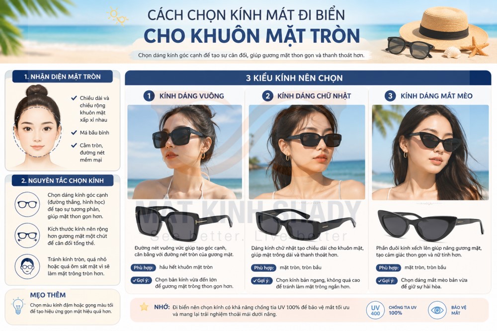 Tuyệt chiêu chọn kính râm chuẩn "tỷ lệ vàng" cho từng khuôn mặt: Bí kíp tỏa sáng rực rỡ trên bãi biển hè này!- Ảnh 1. Tuyệt chiêu chọn kính râm chuẩn "tỷ lệ vàng" cho từng khuôn mặt: Bí kíp tỏa sáng rực rỡ trên bãi biển hè này!- Ảnh 1.