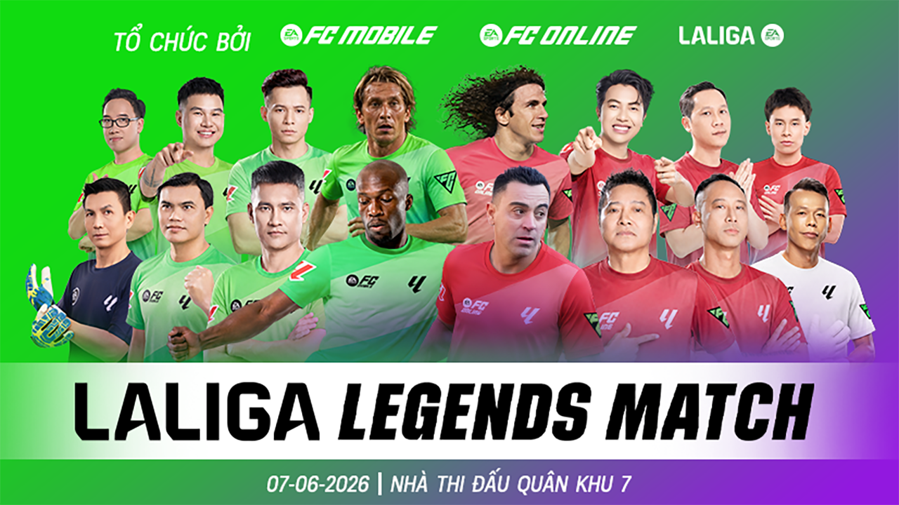 FC Mobile & FC Online khởi động mùa hè bóng đá với LaLiga Legends Match- Ảnh 2.
