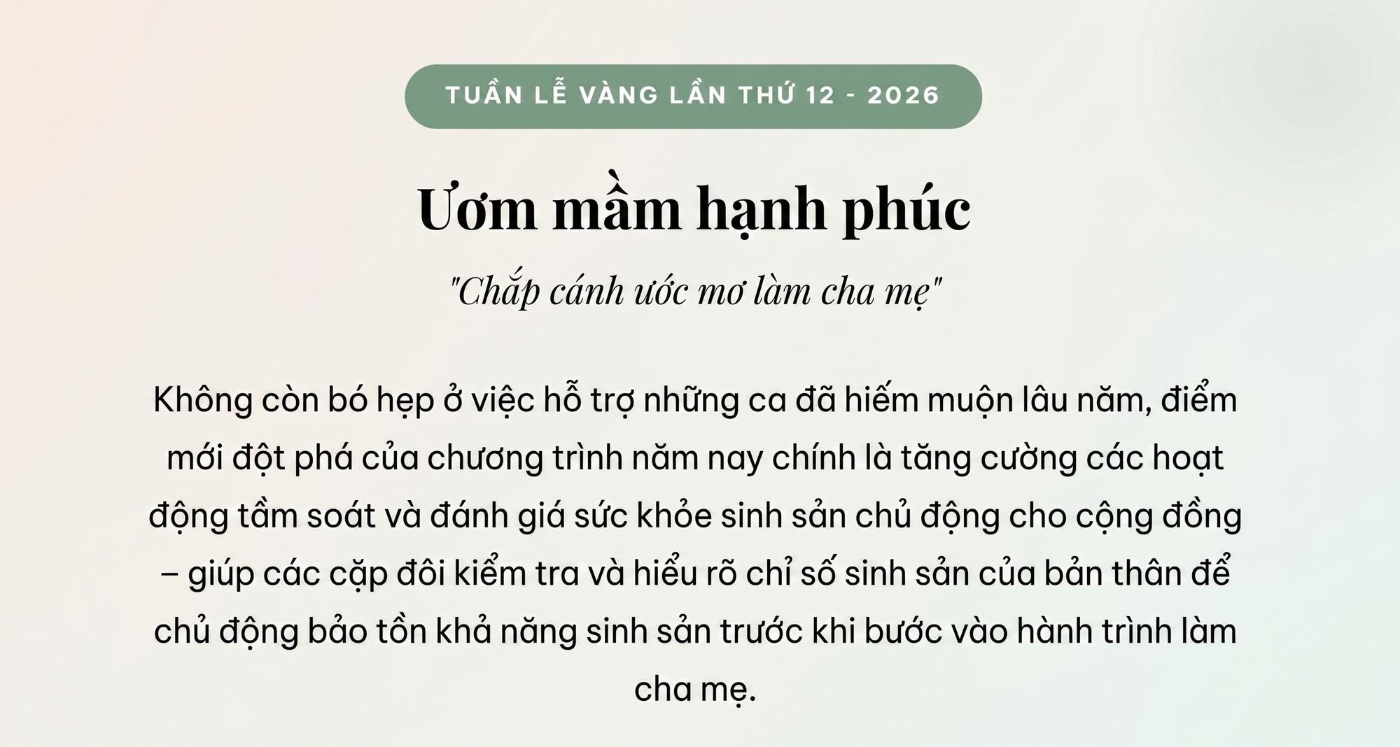 “Chắp cánh ước mơ làm cha mẹ”: 11 năm giữ lại hy vọng cho những gia đình hiếm muộn tưởng chừng đã muốn buông tay - Ảnh 22.
