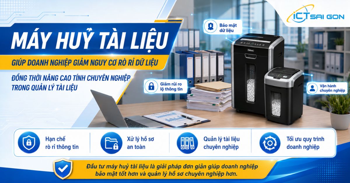 ICT S&agrave;i G&ograve;n đồng h&agrave;nh c&ugrave;ng doanh nghiệp với giải ph&aacute;p thiết bị văn ph&ograve;ng an to&agrave;n - Ảnh 1.