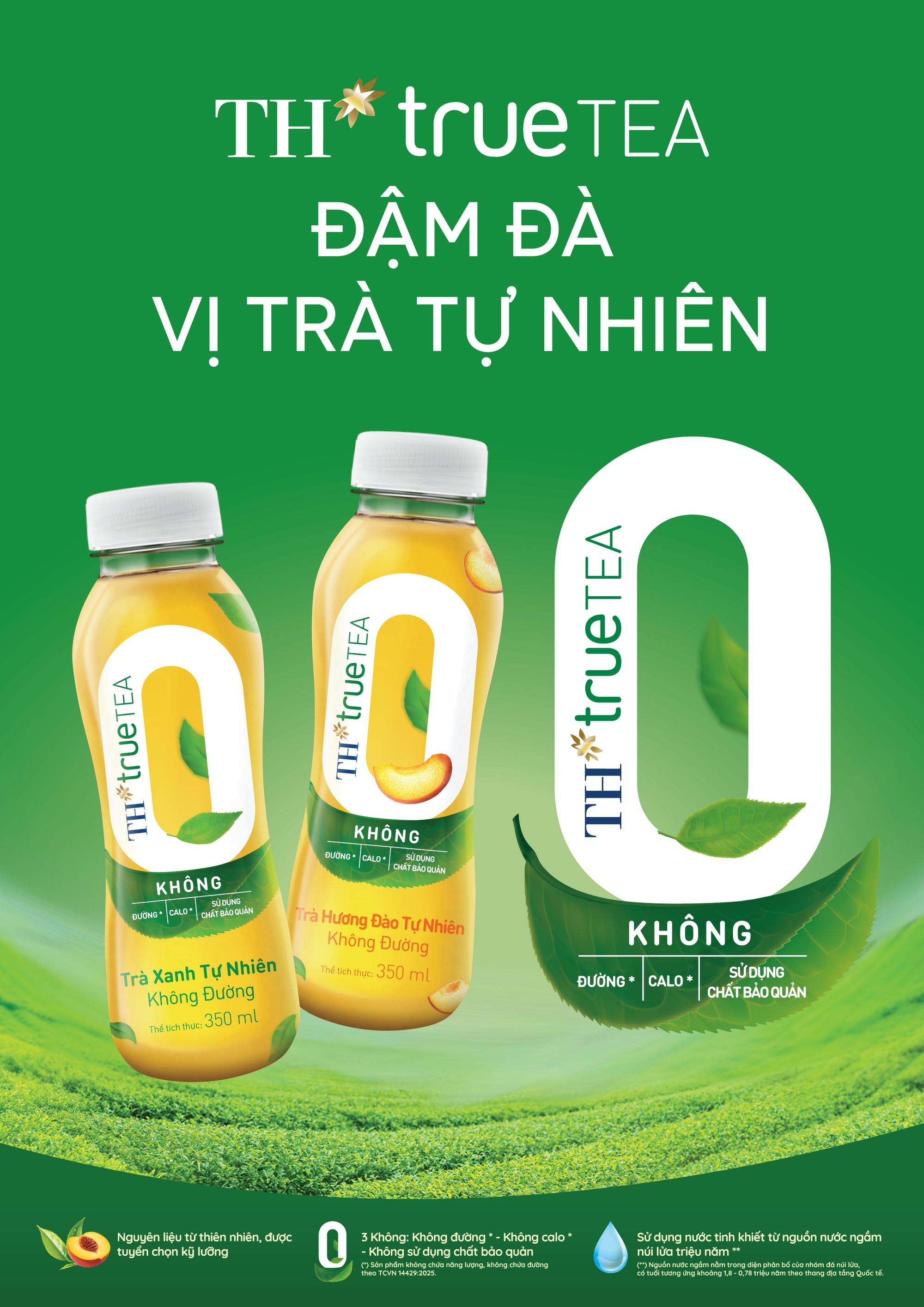 Tập đo&agrave;n TH ra mắt Tr&agrave; kh&ocirc;ng đường TH true TEA, tiếp tục mở rộng danh mục sản phẩm tốt cho sức khỏe - Ảnh 1.