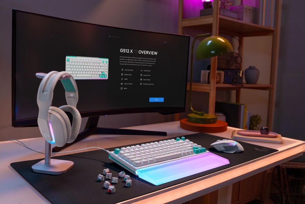 B&agrave;n ph&iacute;m G512 X k&egrave;m k&ecirc; tay Playroom, Logitech G x&aacute;c lập đột ph&aacute; mới cho trả nghiệm với G5 Series - Ảnh 4.