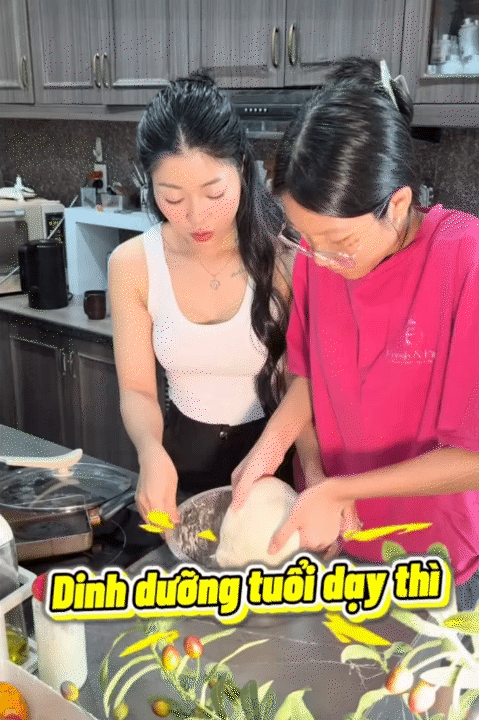 Mới 12 tuổi, con g&aacute;i của hotmom Helen Nguyễn đ&atilde; cao 1m65, mẹ tiết lộ chế độ dinh dưỡng gi&uacute;p con ph&aacute;t triển vượt trội- Ảnh 5.