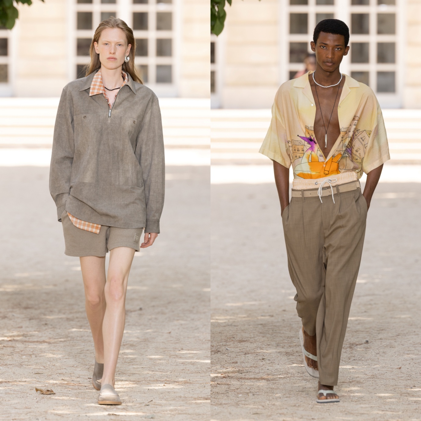 Maison kitsun&eacute; xu&acirc;n h&egrave; 2027: thuỷ t&iacute;nh dịu d&agrave;ng giữa ng&agrave;y nắng gắt - Ảnh 3.
