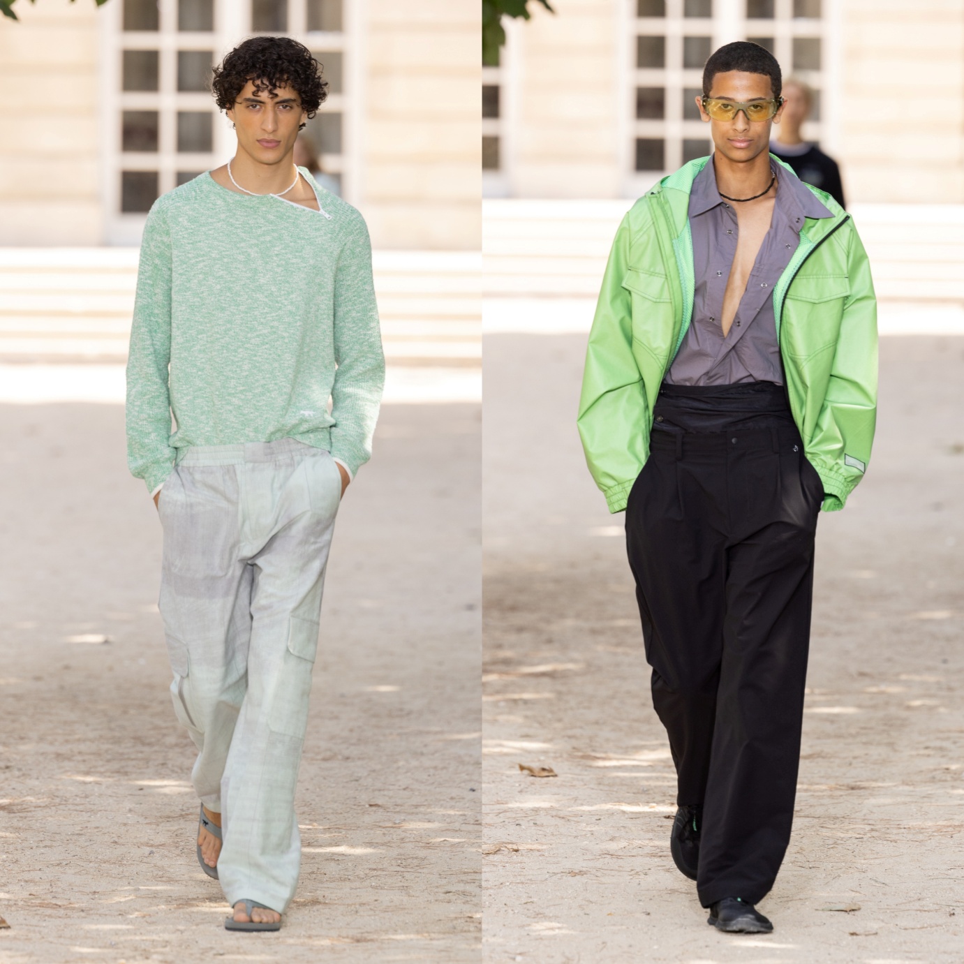 Maison kitsun&eacute; xu&acirc;n h&egrave; 2027: thuỷ t&iacute;nh dịu d&agrave;ng giữa ng&agrave;y nắng gắt - Ảnh 4.