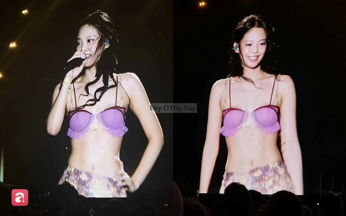 Jennie diện đồ mua sẵn mà đẹp như may đo riêng: Mặc chồng 2 chiếc bra tưởng rối mắt, ai ngờ lại là màn lên đồ "cao tay" - Ảnh 4.