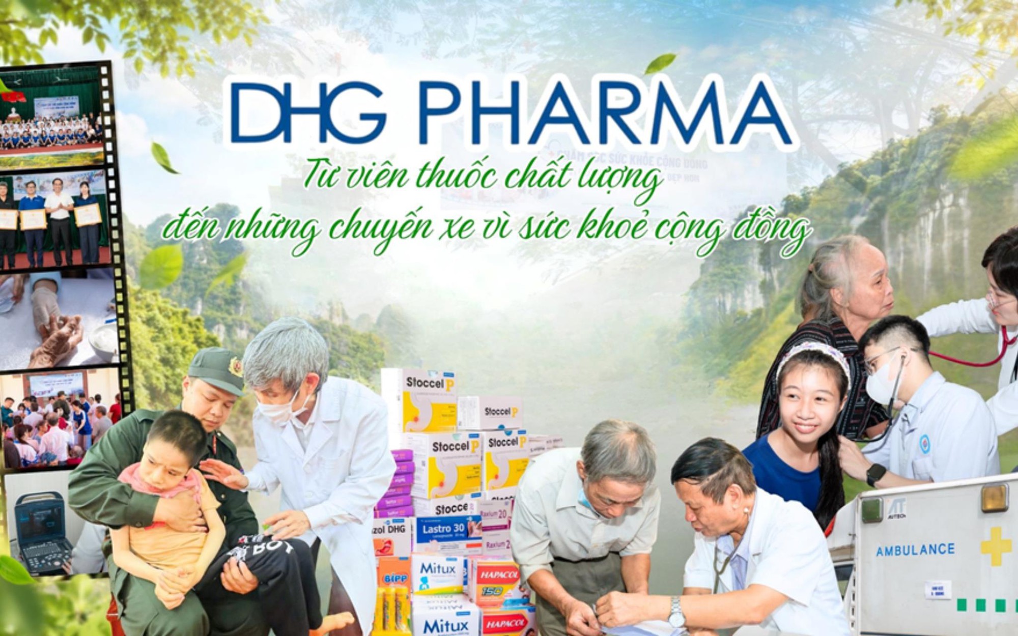 Từ những vi&ecirc;n thuốc chất lượng v&agrave; chuyến xe v&igrave; sức khỏe cộng đồng của DHG Pharma - Ảnh 1.